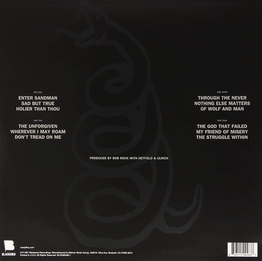 Metallica — Metallica (2-LP)
