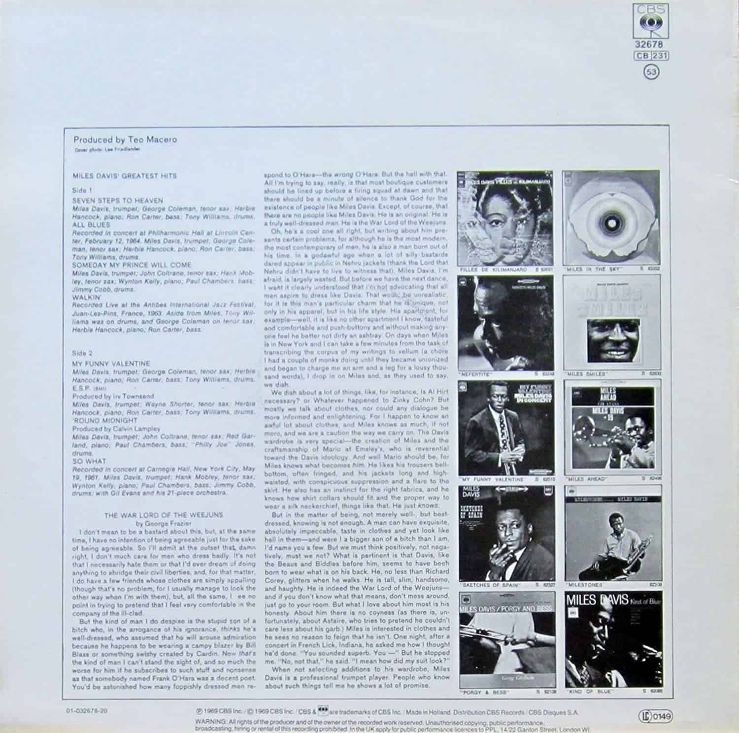 Miles Davis — Greatest Hits