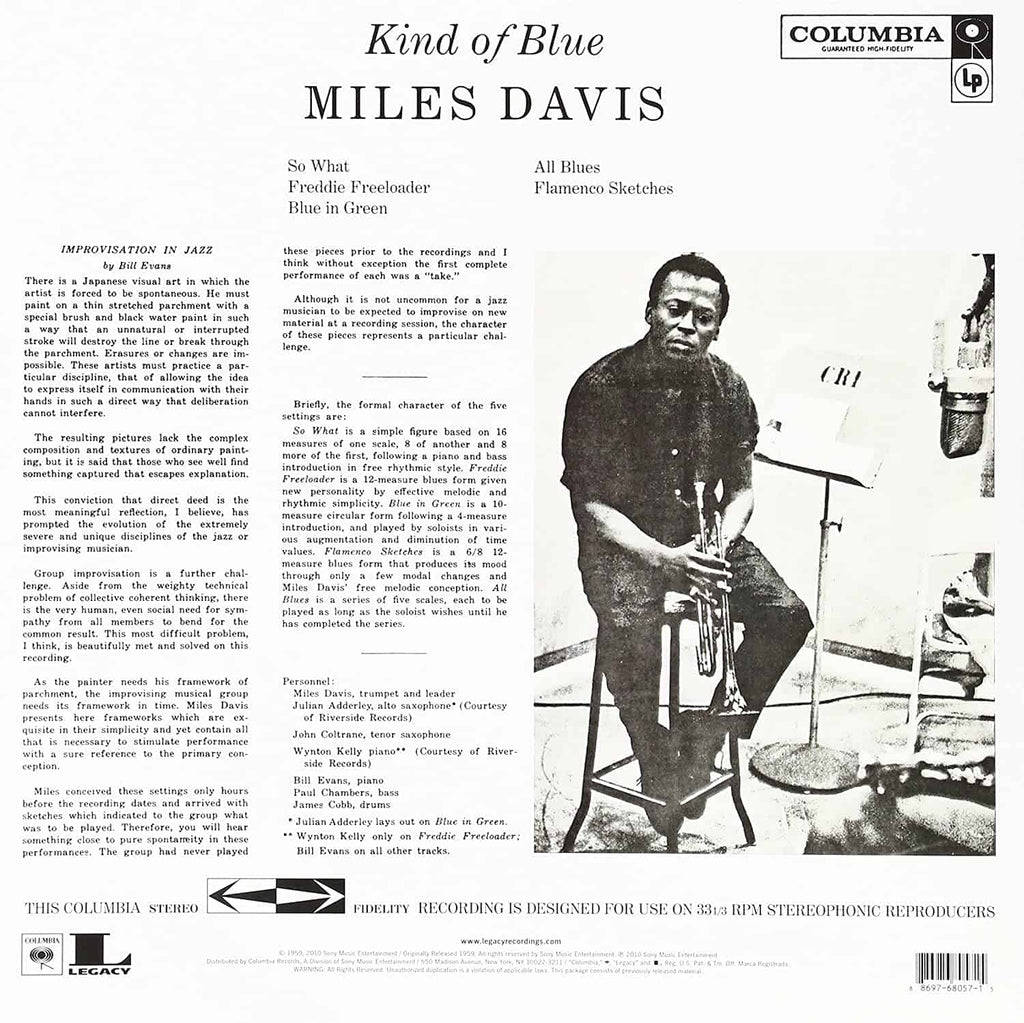 Miles Davis — Kind Of Blue (2-LP)