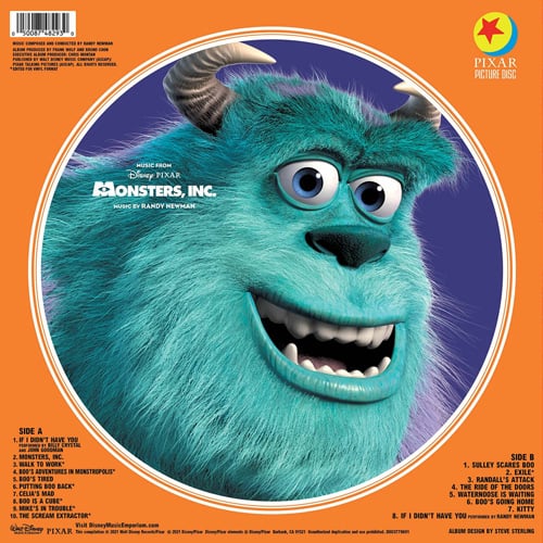 OST — Music From Monsters, Inc. (Picture Disc)