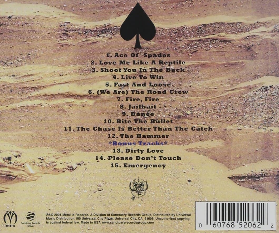 Motörhead — Ace Of Spades