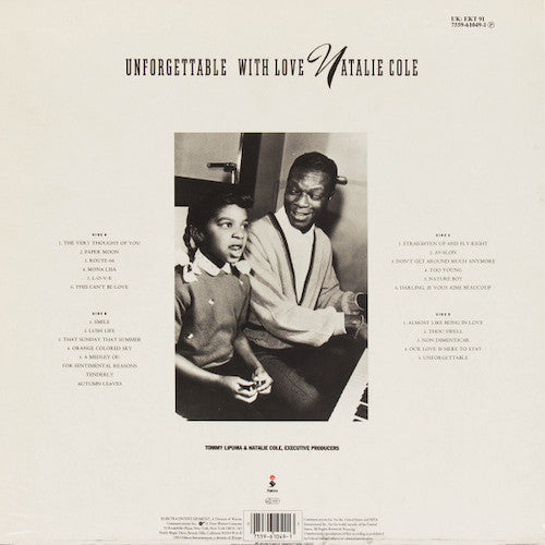 Natalie Cole — Unforgettable...With Love (2-LP)