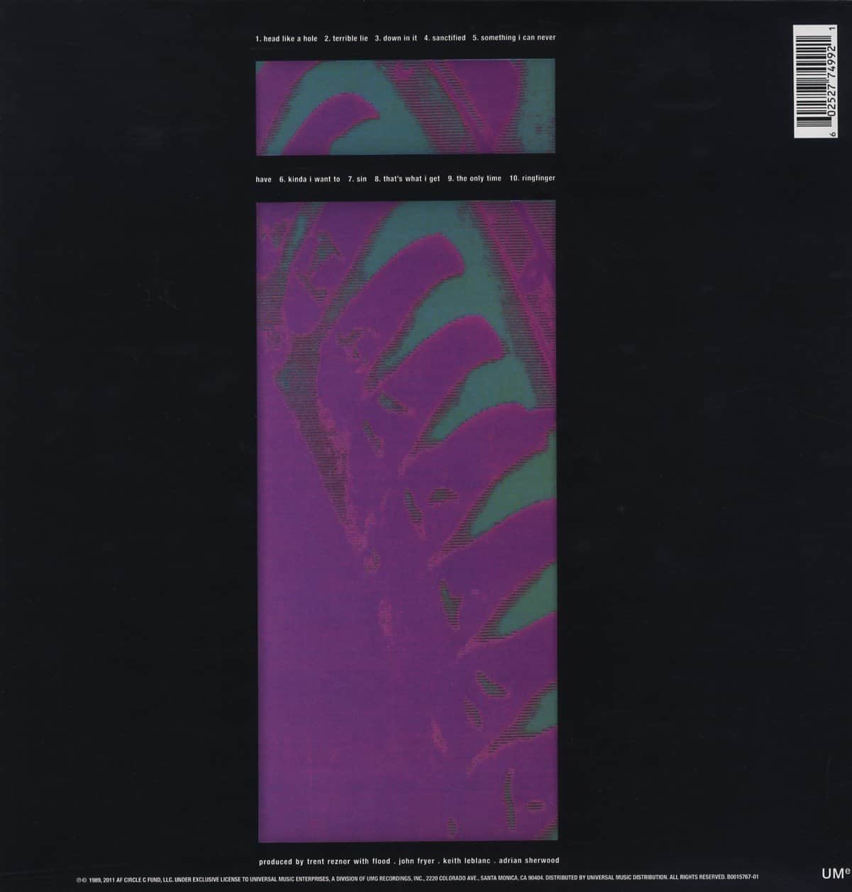 Nine Inch Nails — Pretty Hate Machine