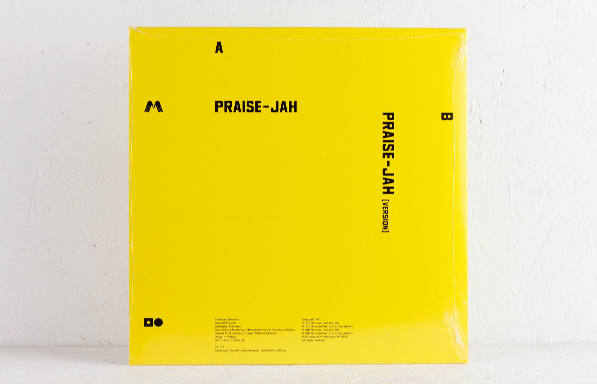 Praise-Jah – 12" Vinyl