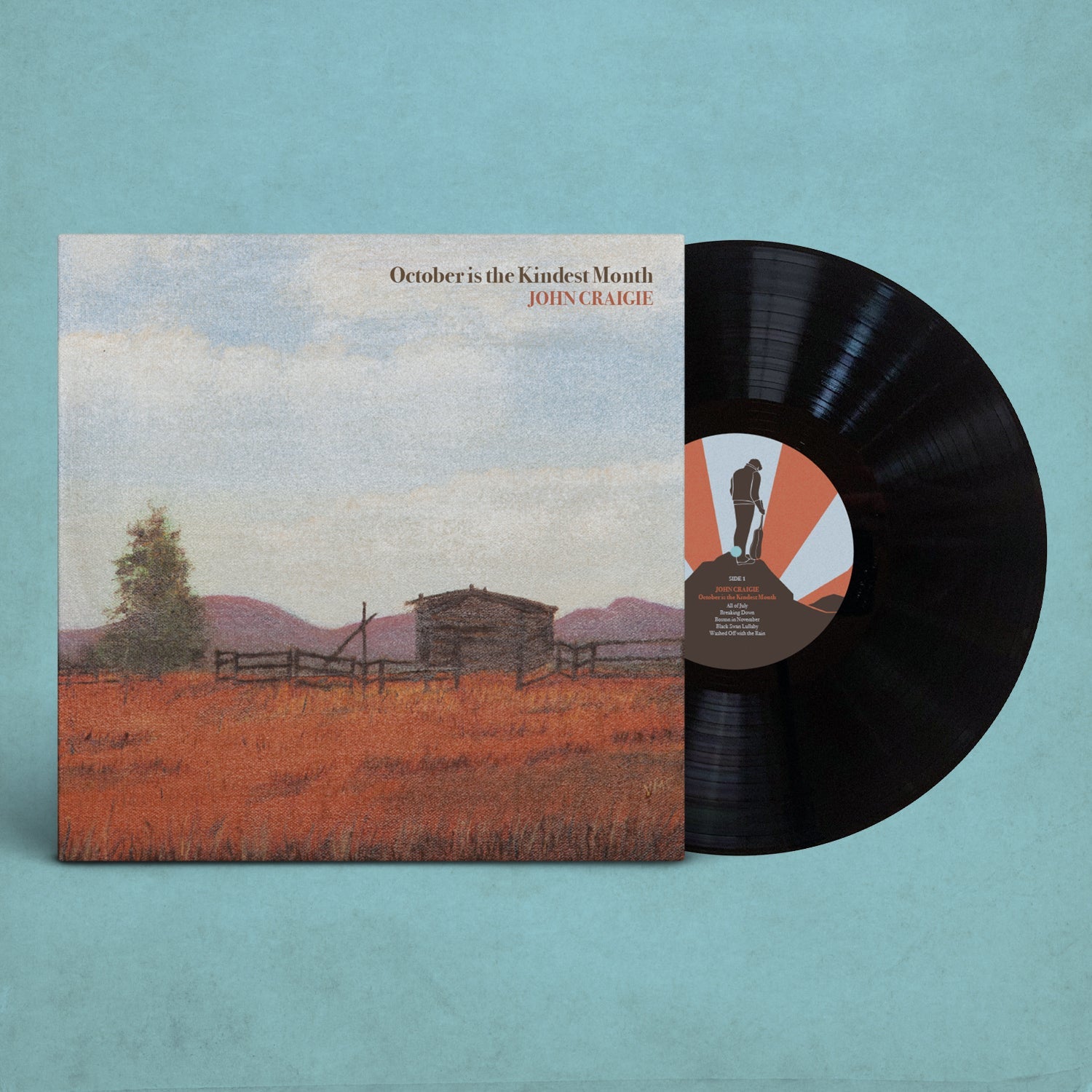 October is the Kindest Month Vinyl (black)