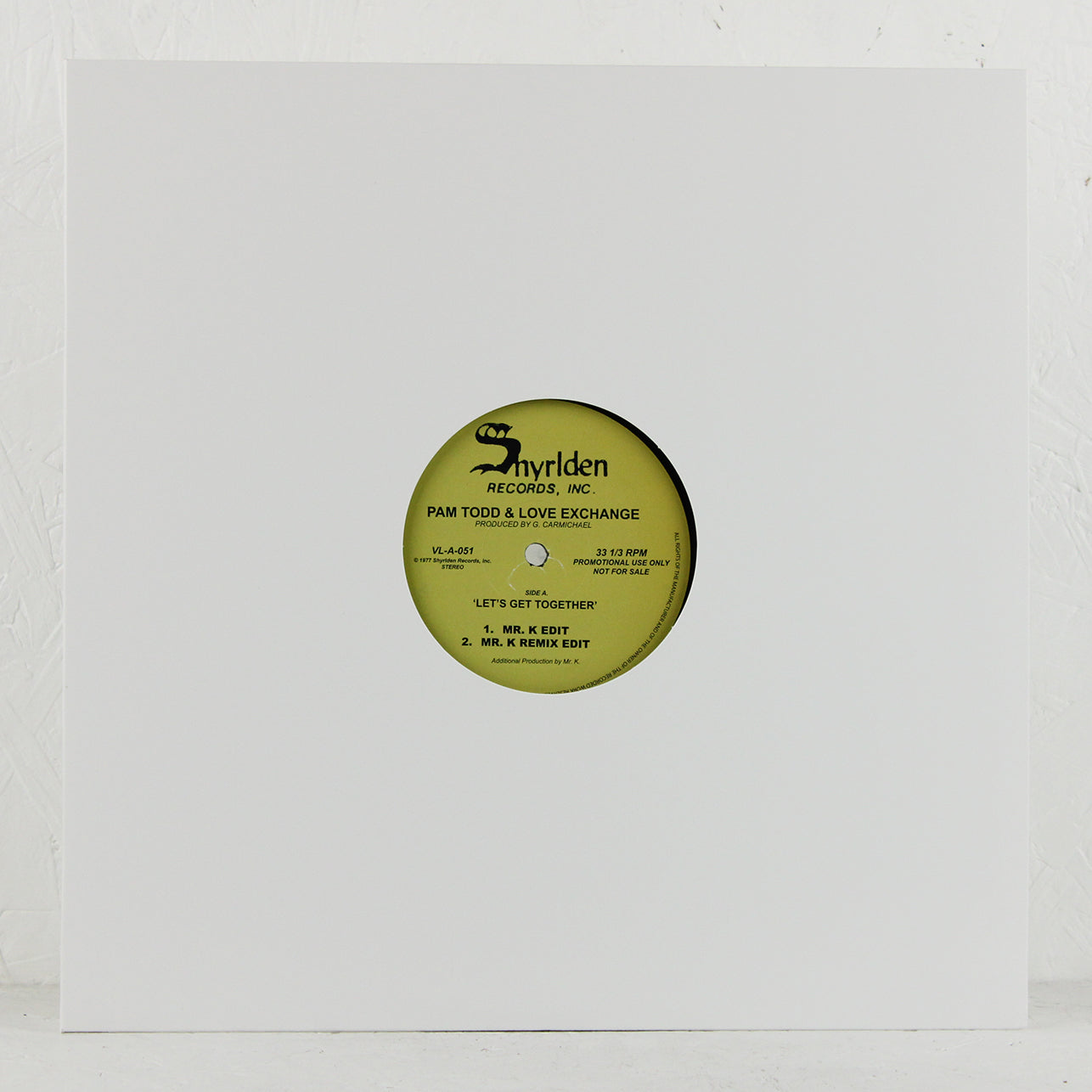 Let's Get Together – Vinyl 12"