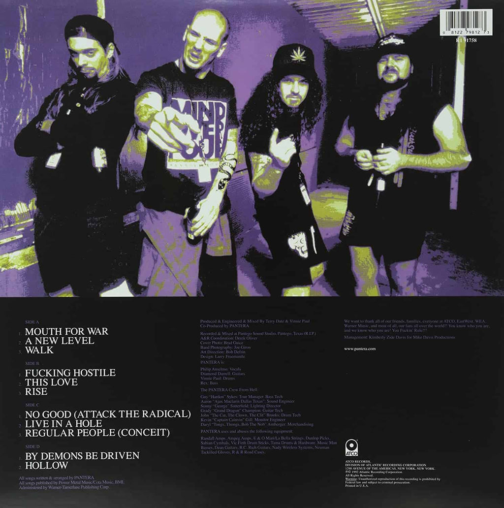 Pantera — Vulgar Display Of Power(Marbled)