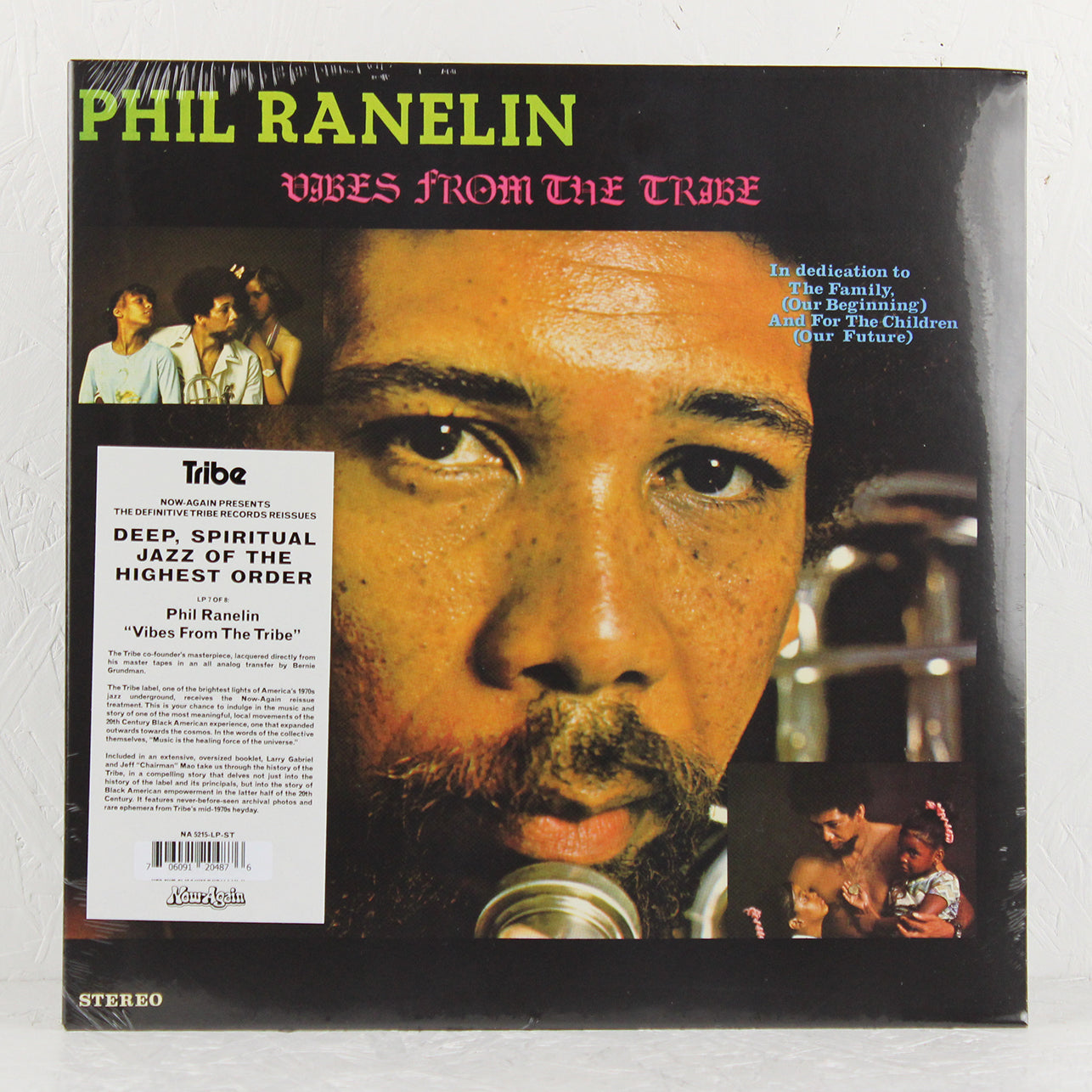 Phil Ranelin – Vibes From The Tribe (Blue Vinyl Now-Again reissue) – Vinyl LP