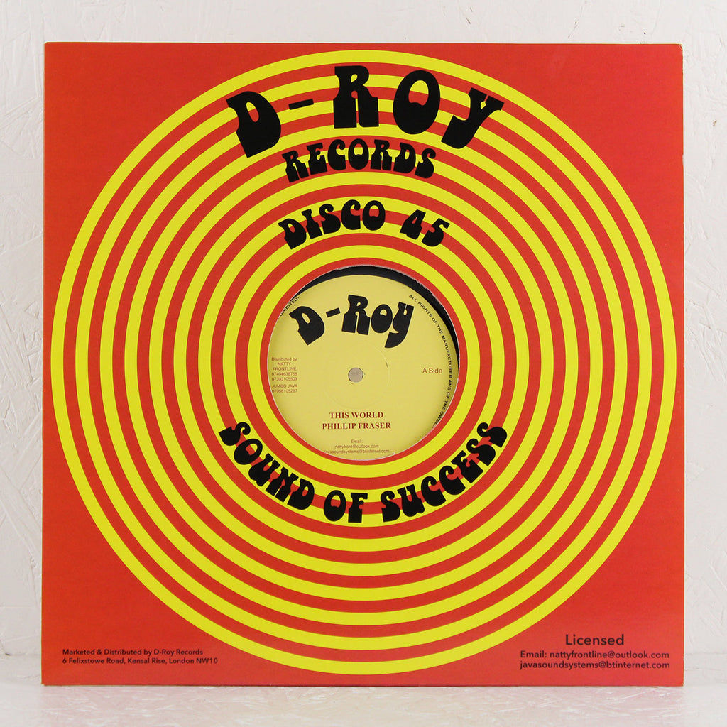 This World / Send Us Back Home – Vinyl 12"