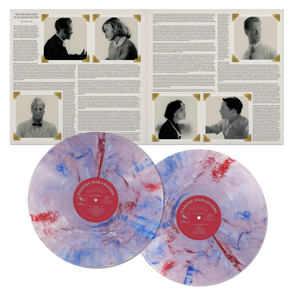 Pleasantville Original Motion Picture Score (Deluxe Edition 2xLP) - Randy Newman
