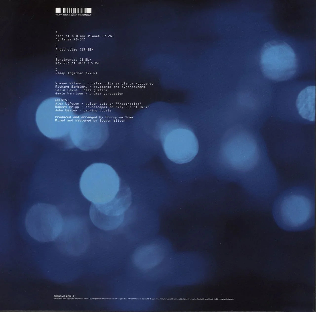 Porcupine Tree — Fear Of A Blank Planet (2-LP)