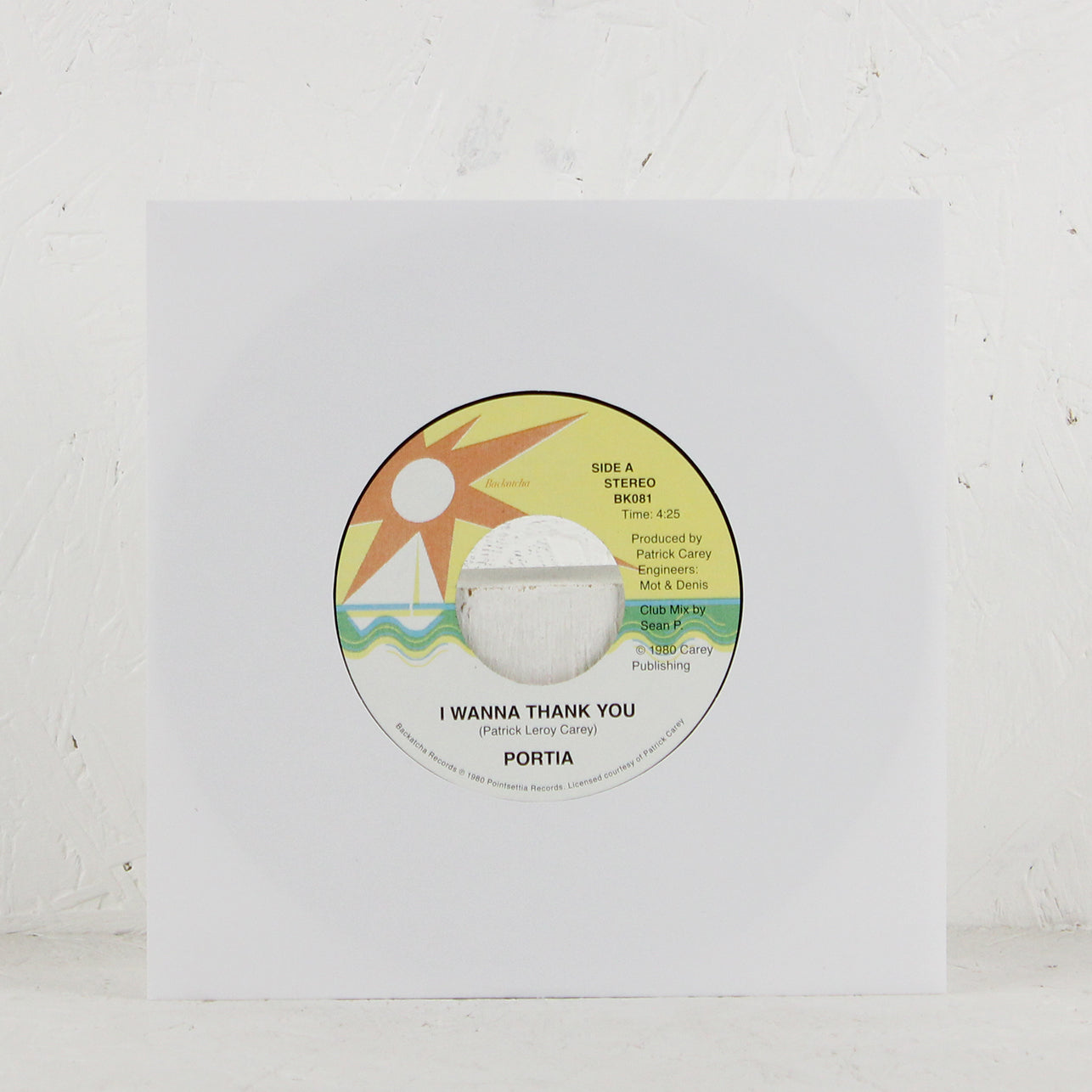 I Wanna Thank You - Vinyl 7"