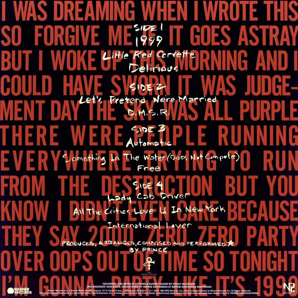 Prince — 1999 (2-LP)