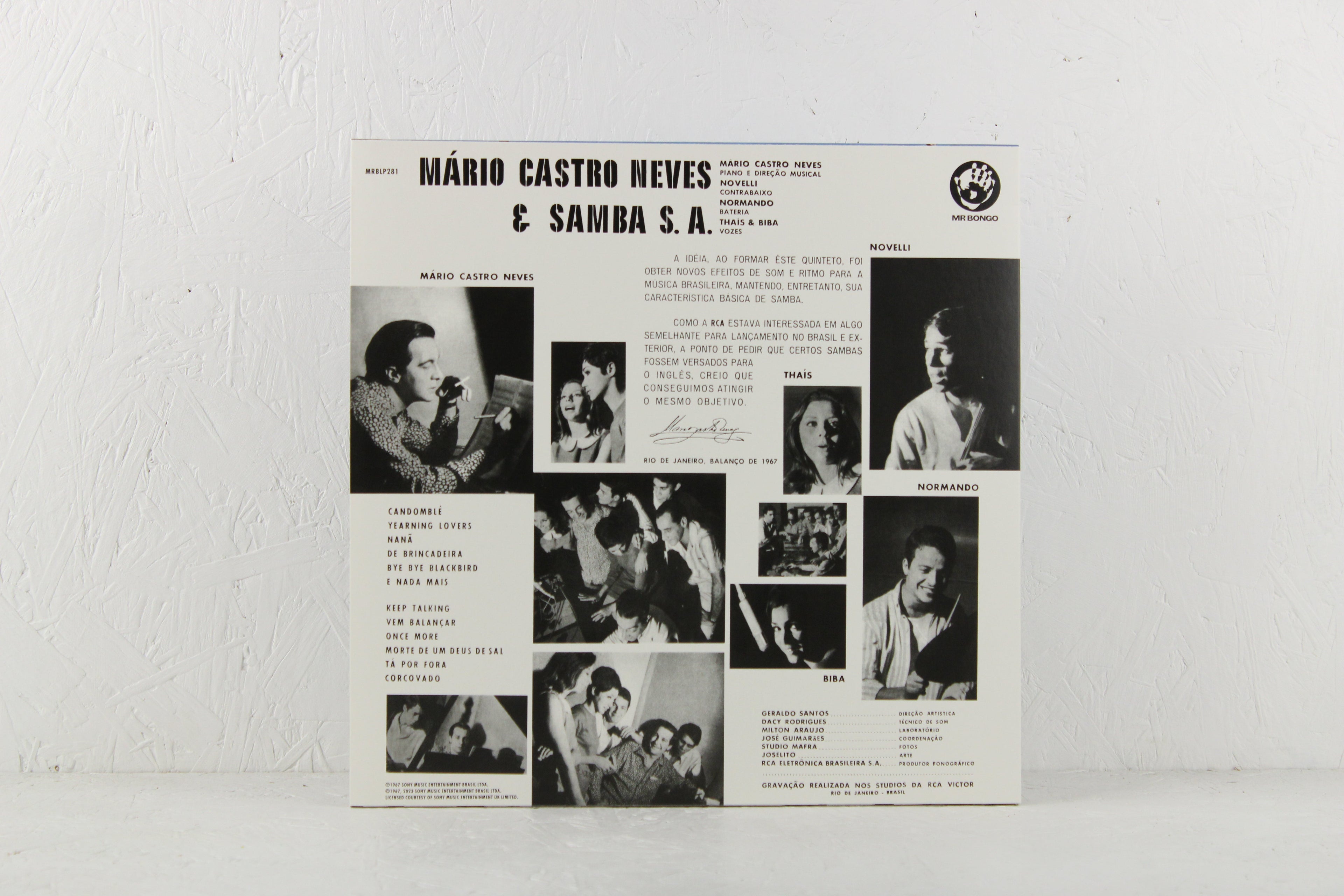 Mário Castro Neves & Samba S. A. – Vinyl LP/CD