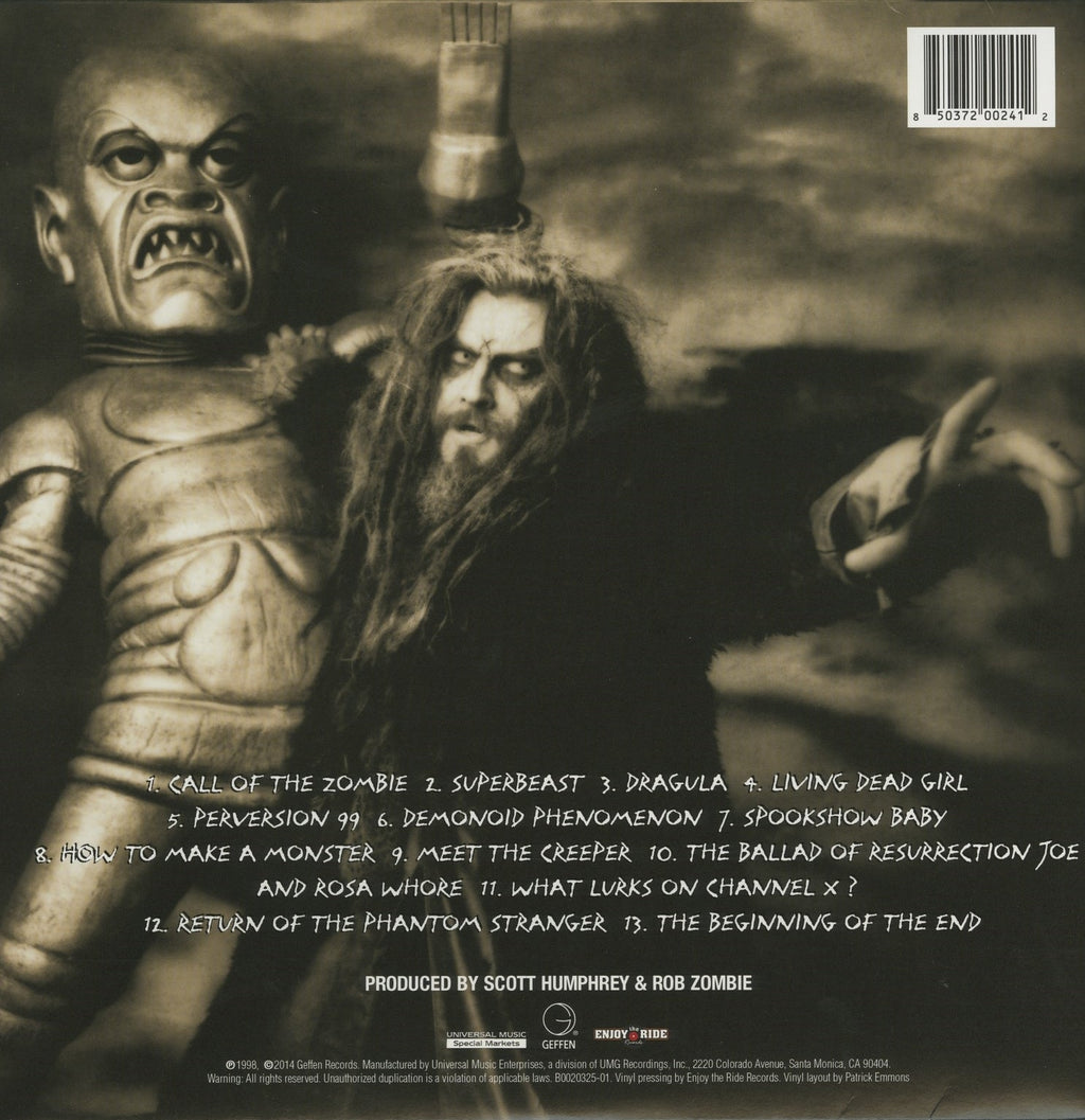 ROB ZOMBIE- HELLBILLY DELUXE (ETR042)