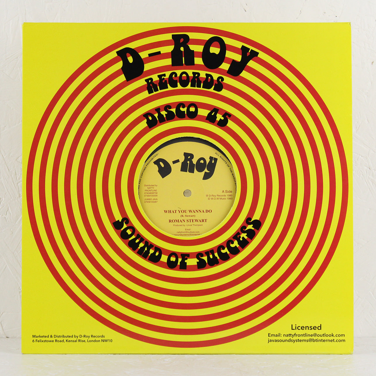 What You Wanna Do / Rockers Delight – Vinyl 12"