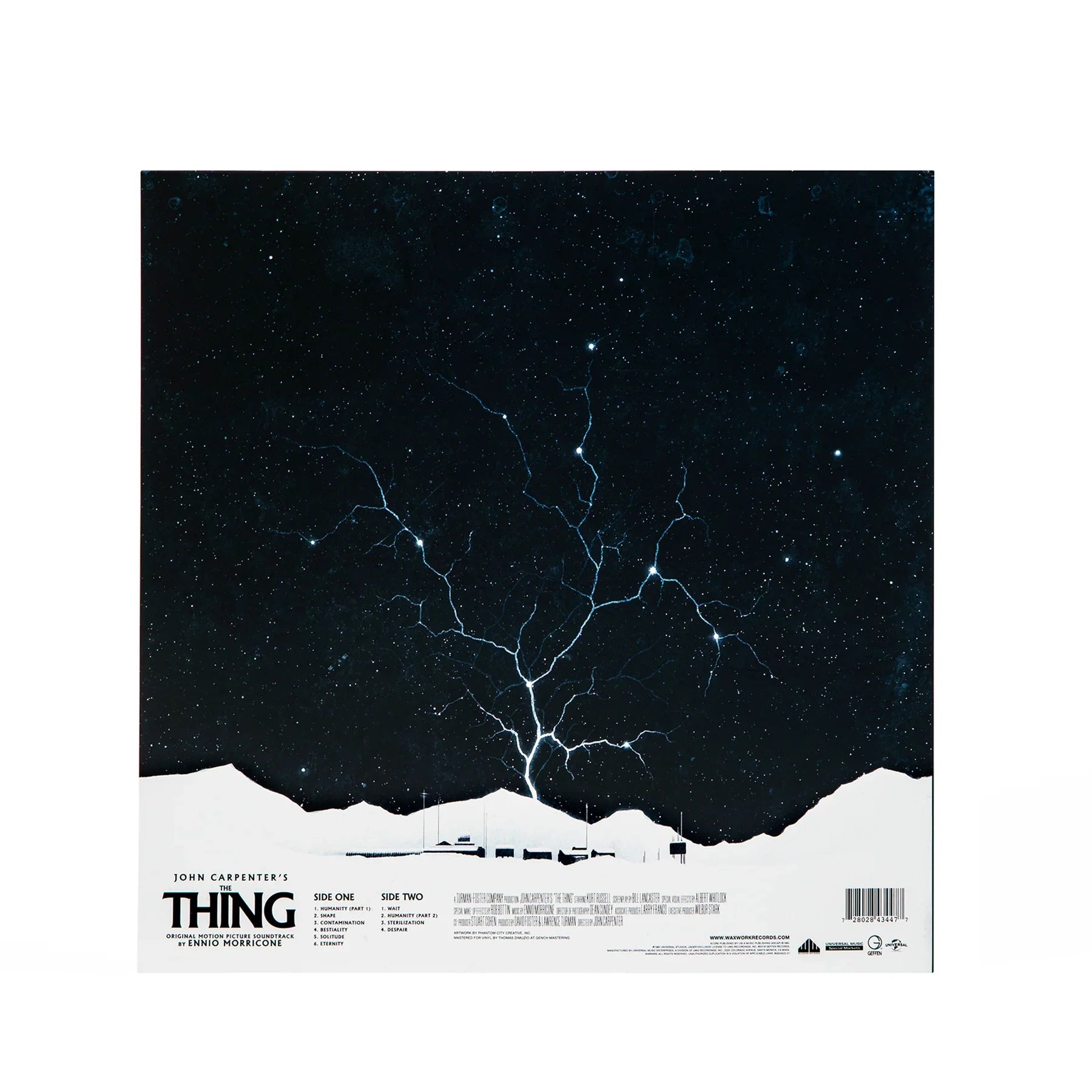 John Carpenter's The Thing, Score by Ennio Morricone