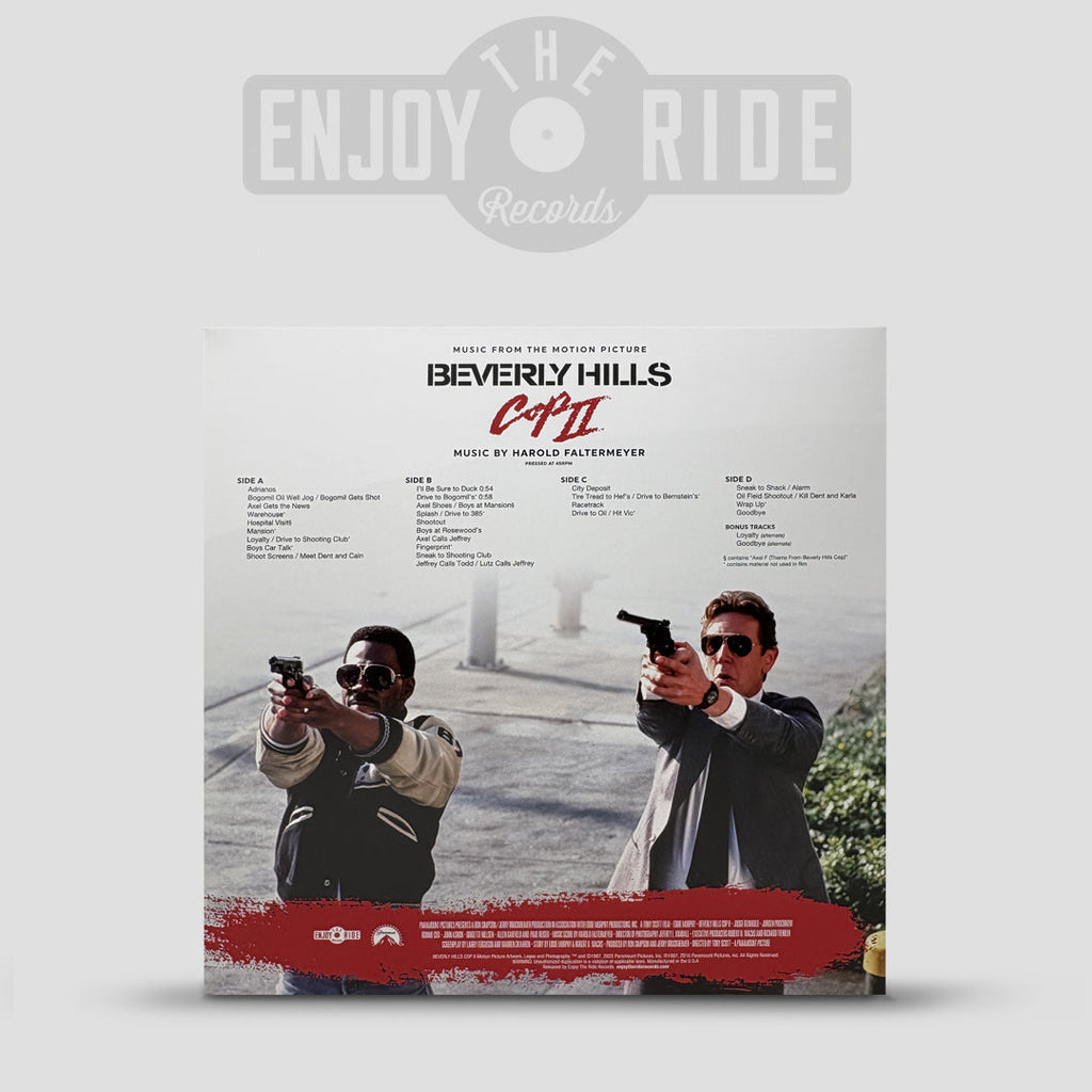 Beverly Hills Cop II Original Motion Picture Score, Composed by Harold Faltermeyer (ETR240)