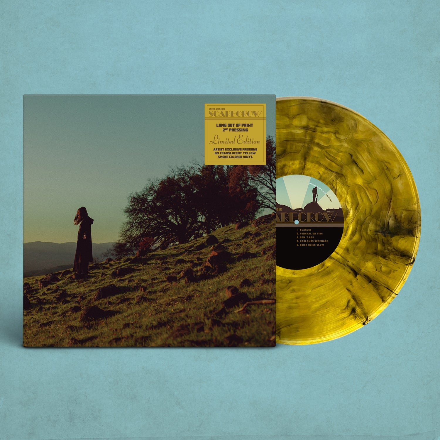 Scarecrow LP - Second Pressing (Translucent Yellow/Smoke Colored Variant)