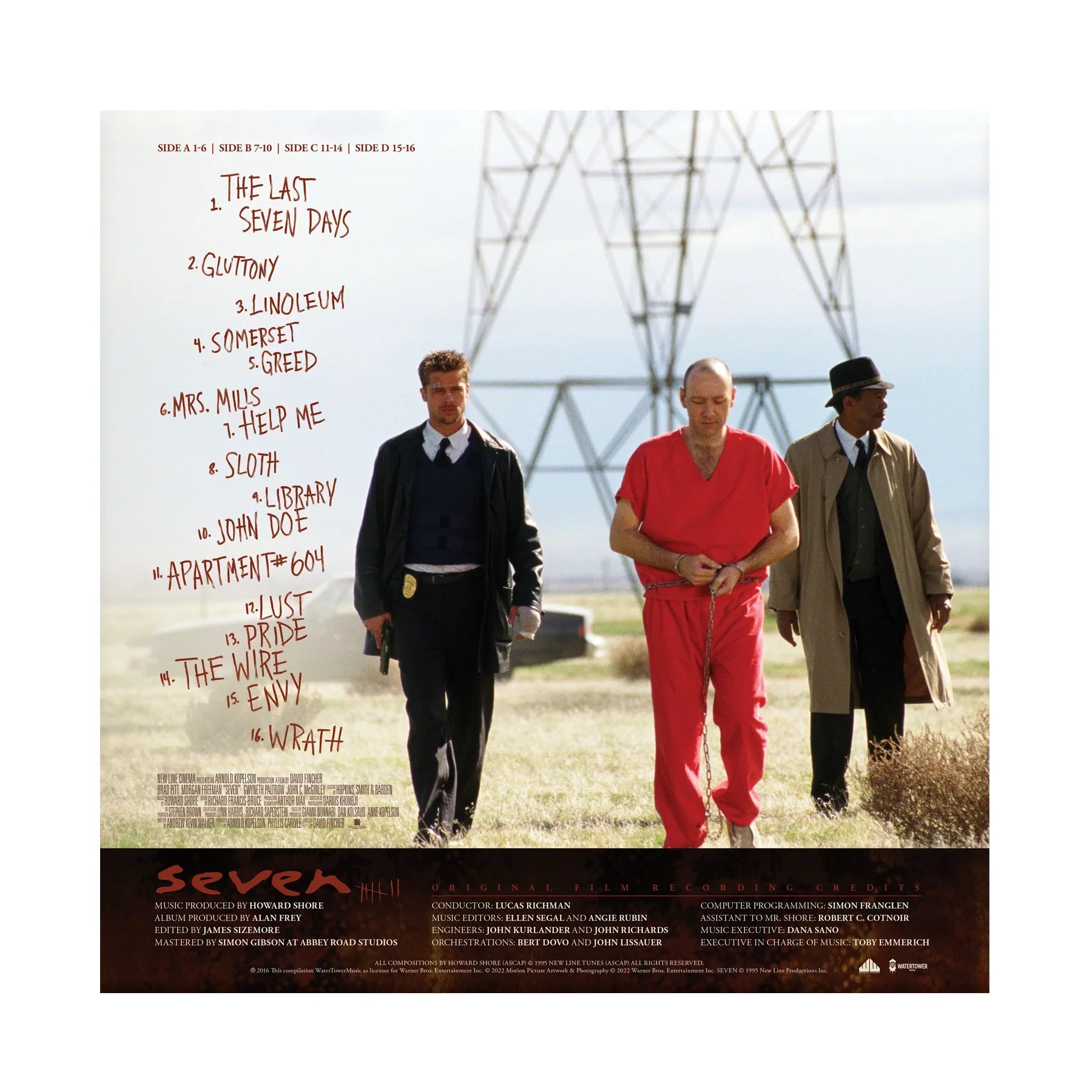 SE7EN Original Motion Picture Score by Howard Shore