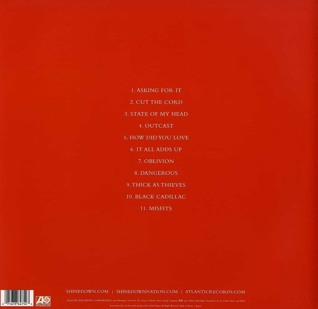 Shinedown — Threat To Survival (Translucent Red)