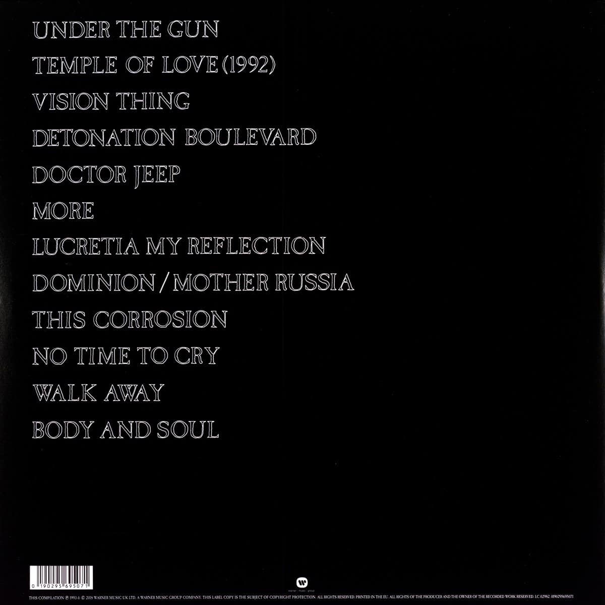 Sisters of Mercy — Greatest Hits Volume 1: A Slight Case Of Overbombing (2-LP)
