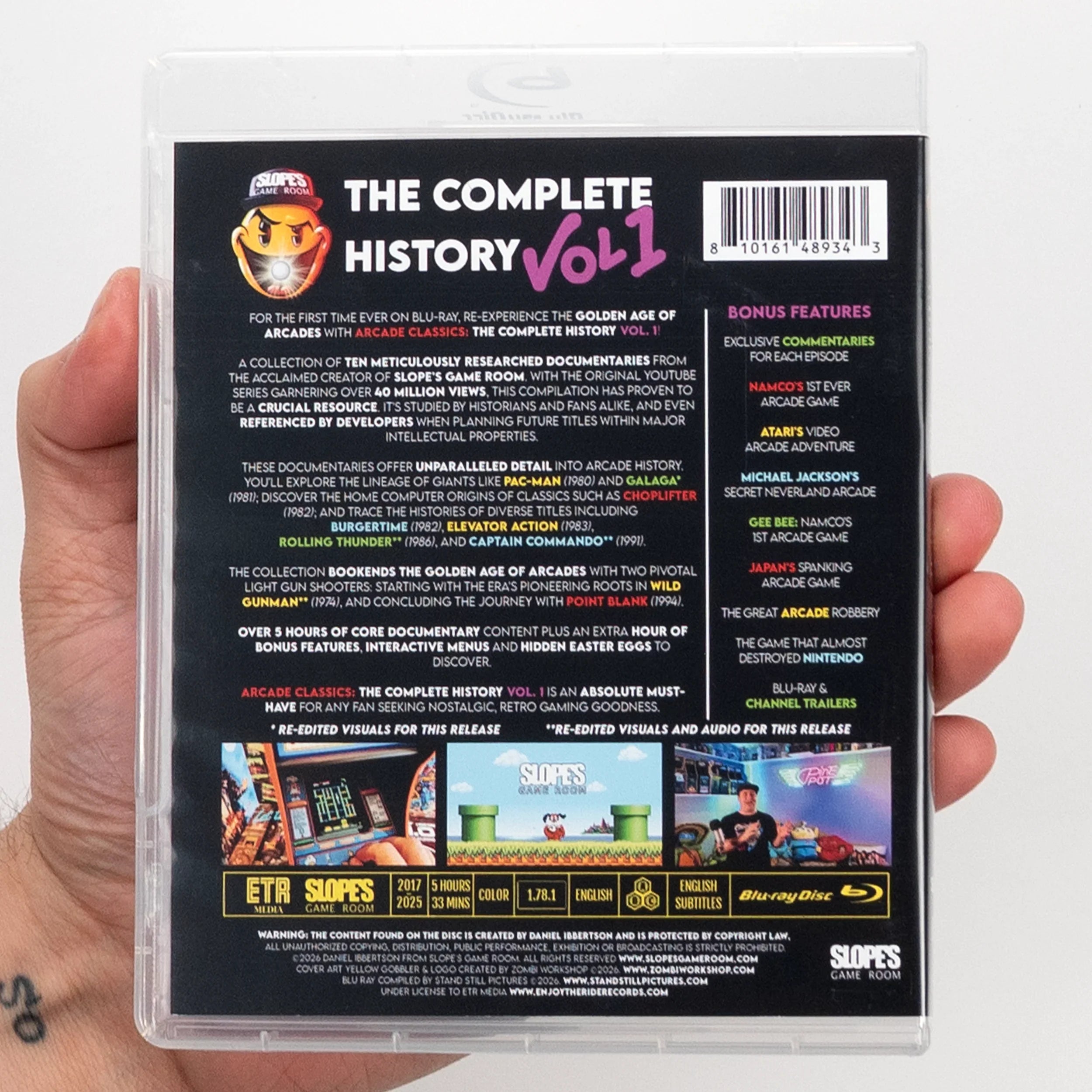 Slopes Game Room: Arcade Classics the Complete History Vol. 1 (ETRM047)