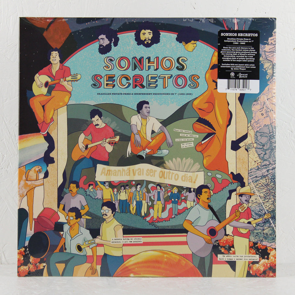 Sonhos Secretos: Brazilian Private Press & Independent Productions on 7" (1980-1985) – Vinyl 2LP