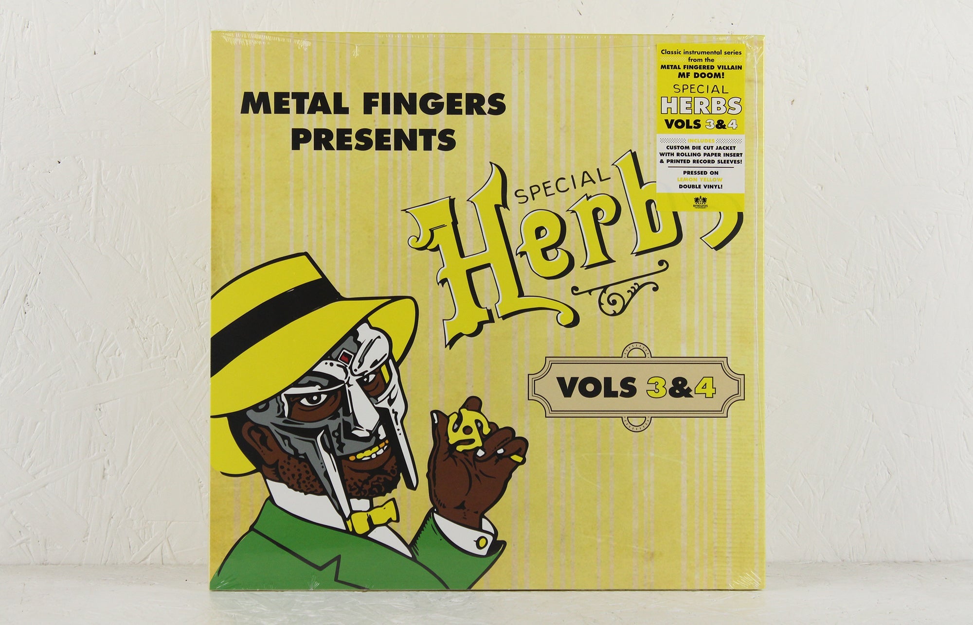 Special Herbs Vols 3&4 (lemon yellow vinyl) – Vinyl 2LP
