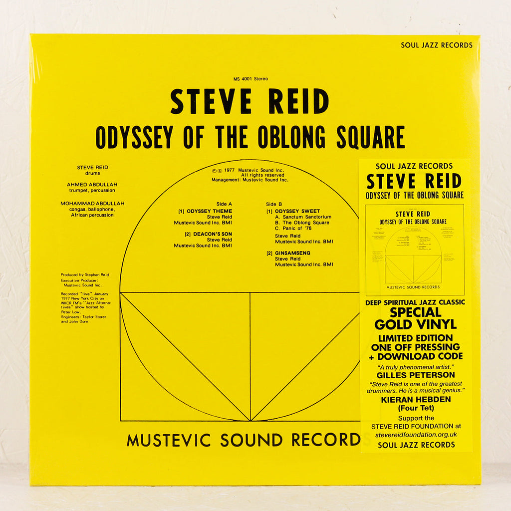 Odyssey Of The Oblong Square (Gold Vinyl) – Vinyl LP