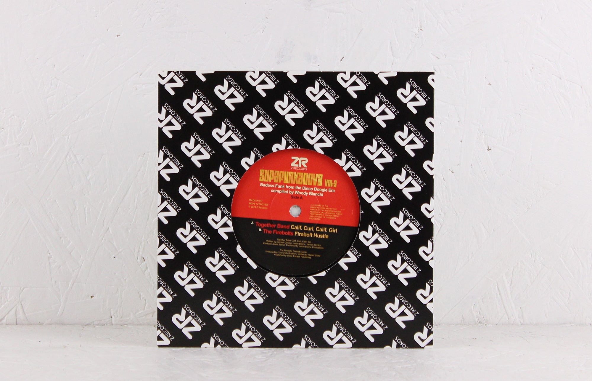 Calif. Curl, Calif. Girl / Firebolts Hustle – 7"