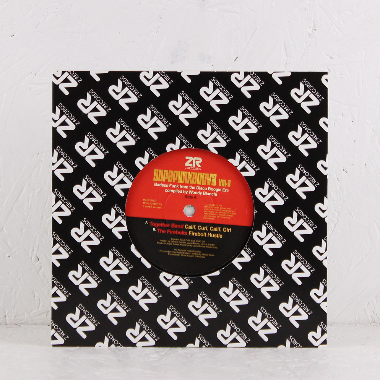 Calif. Curl, Calif. Girl / Firebolts Hustle – 7"