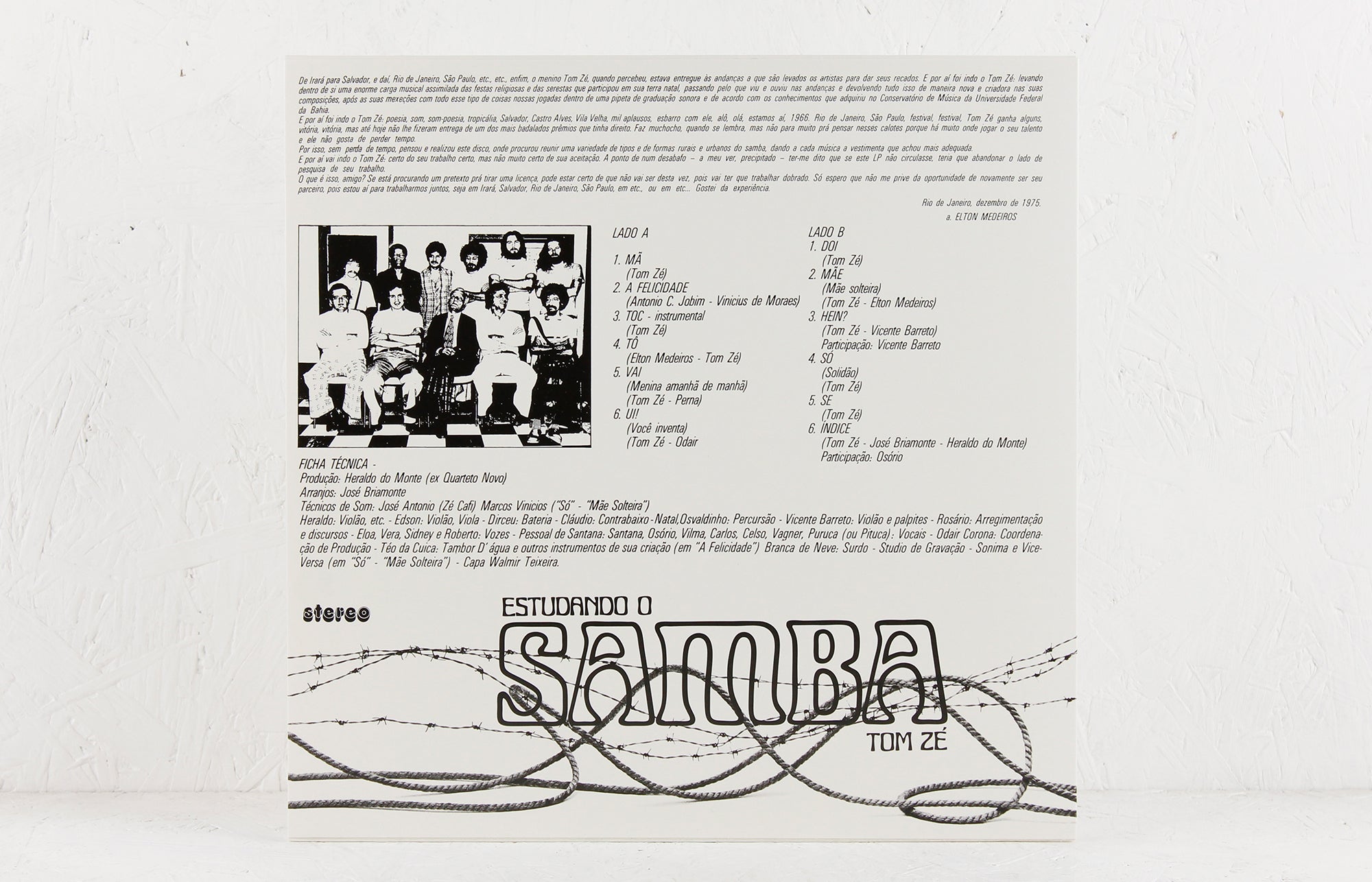 Estudando O Samba – Vinyl LP/CD