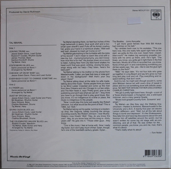 Taj Mahal — Taj Mahal (Debut)