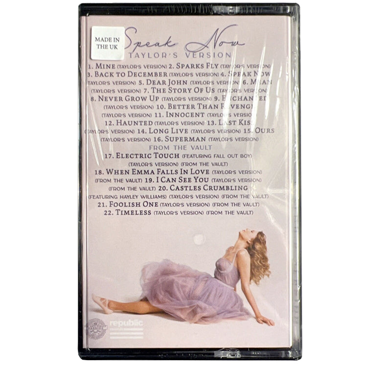 Taylor Swift — Speak Now: Taylor’s Version (CS)
