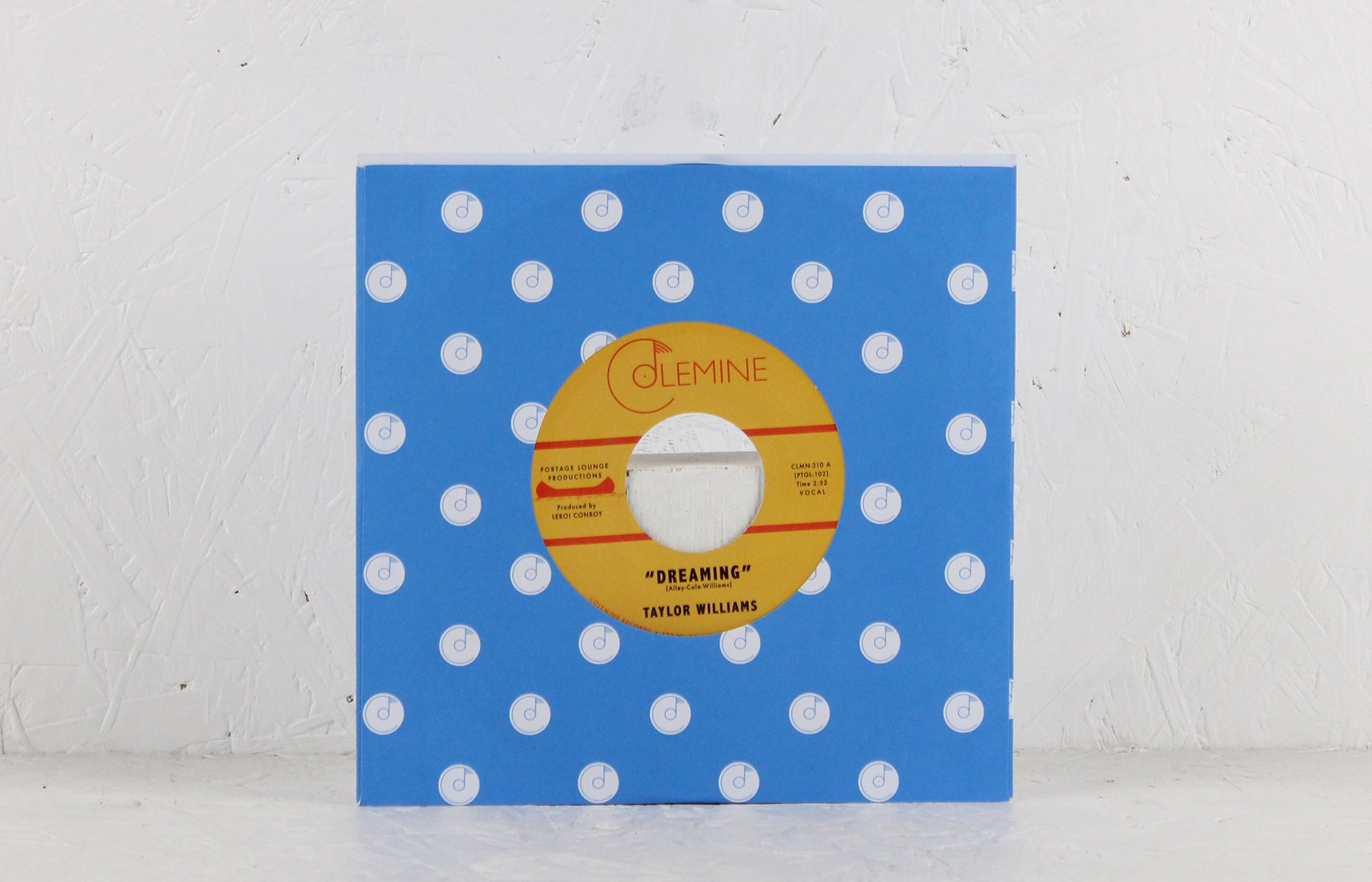 Dreaming / What About Me? (blue vinyl) – Vinyl 7"