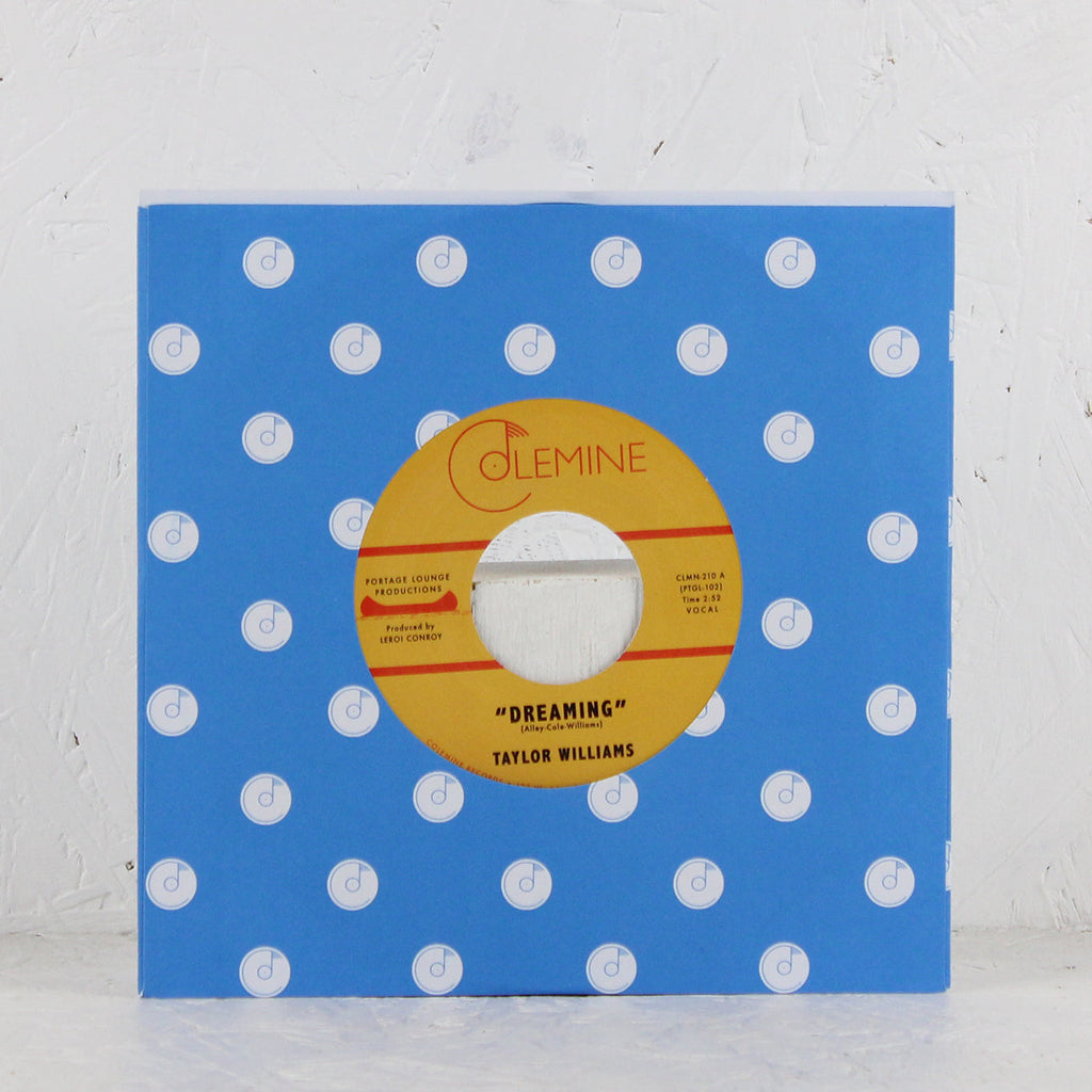 Dreaming / What About Me? (blue vinyl) – Vinyl 7"