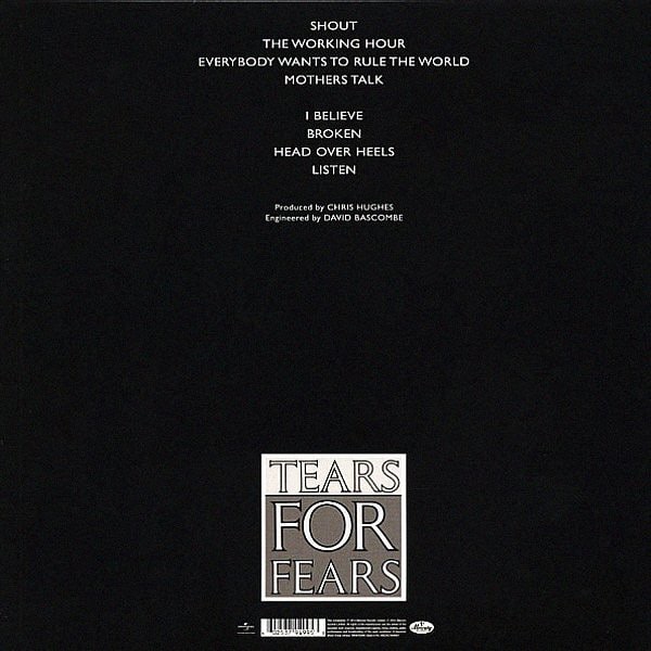 Tears For Fears — Songs From The Big Chair