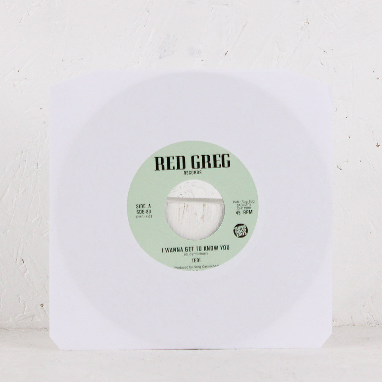I Wanna Get To Know You – Vinyl 7"