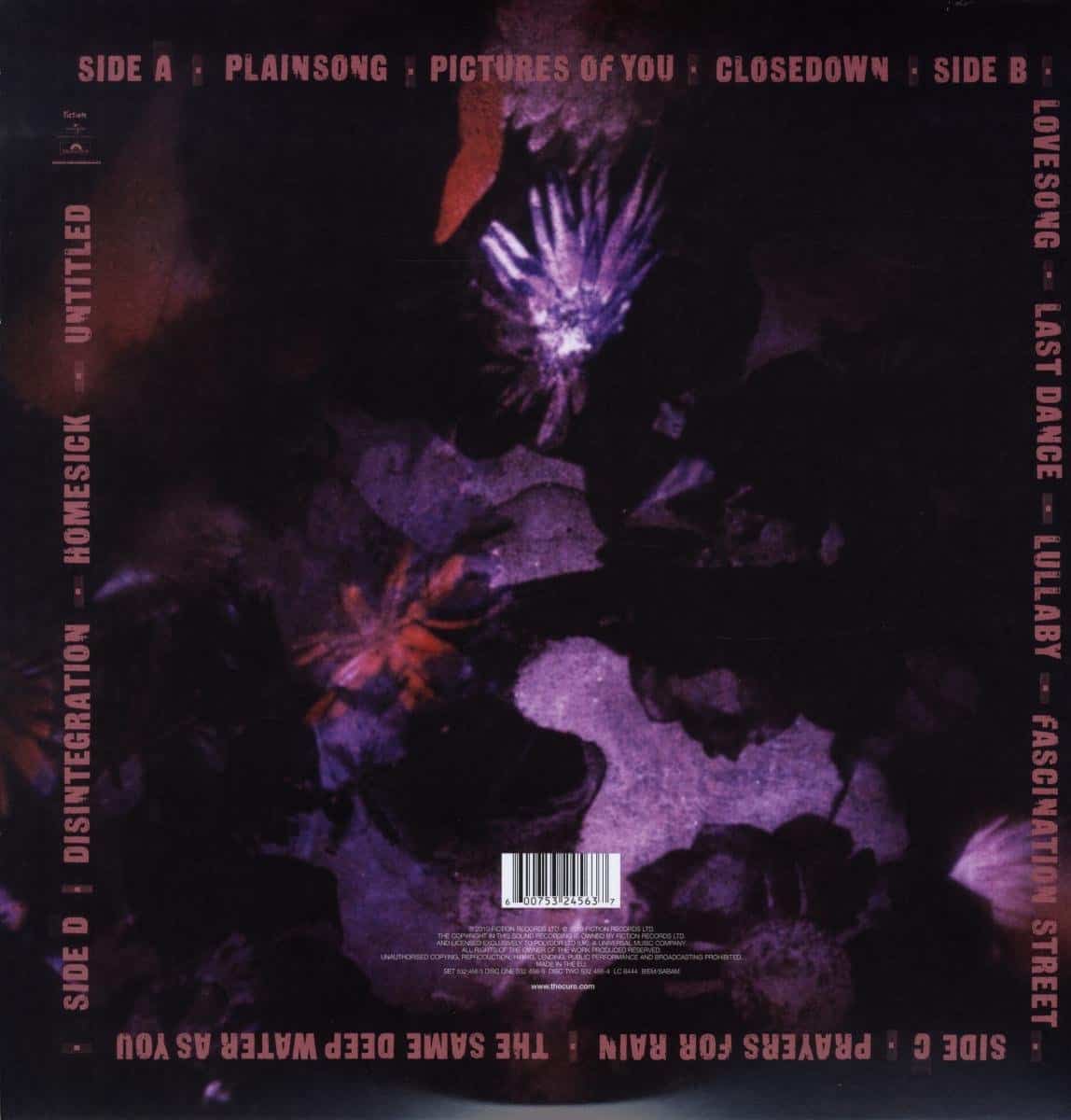 Cure — Disintegration (2-LP)