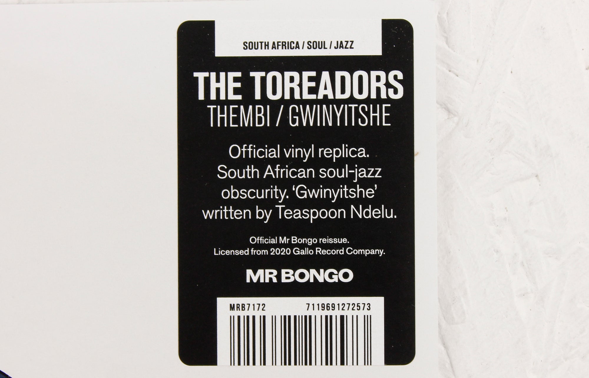 Thembi / Gwinyitshe - 7" Vinyl