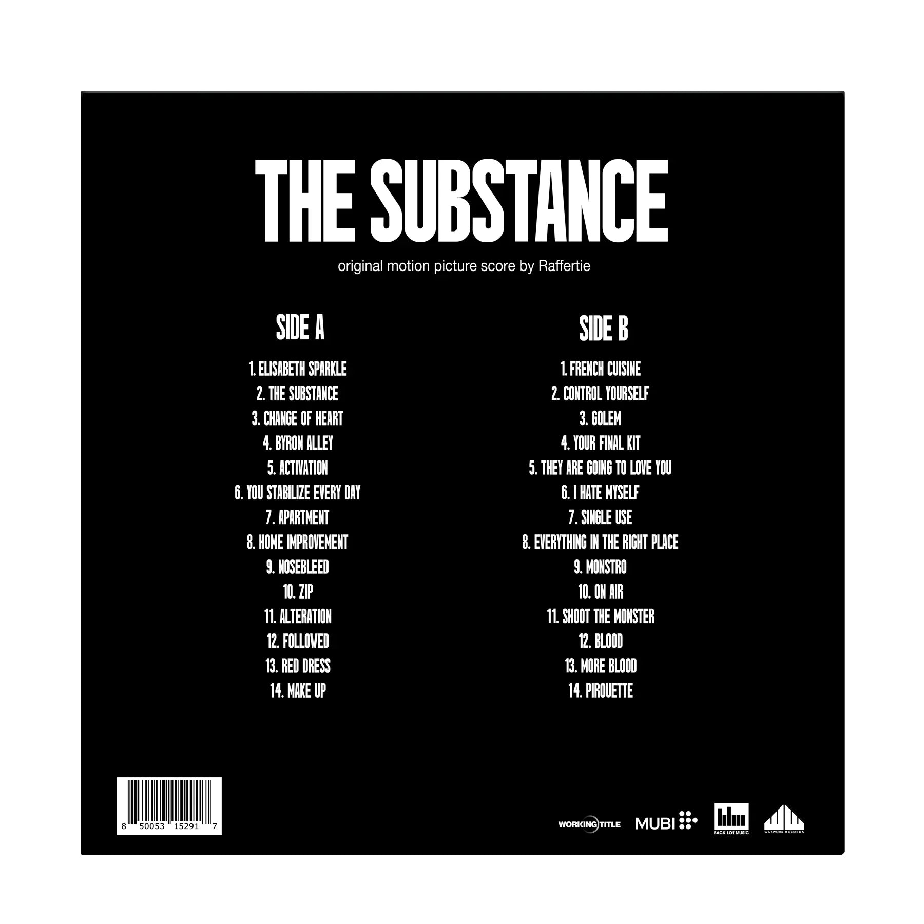 The Substance Original Motion Picture Score (Distro Title)