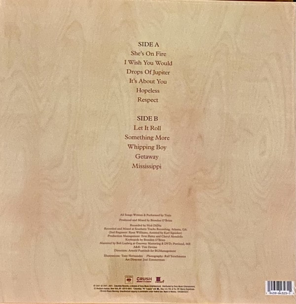 Train — Drops of Jupiter (20th Ann. Bronze Vinyl)