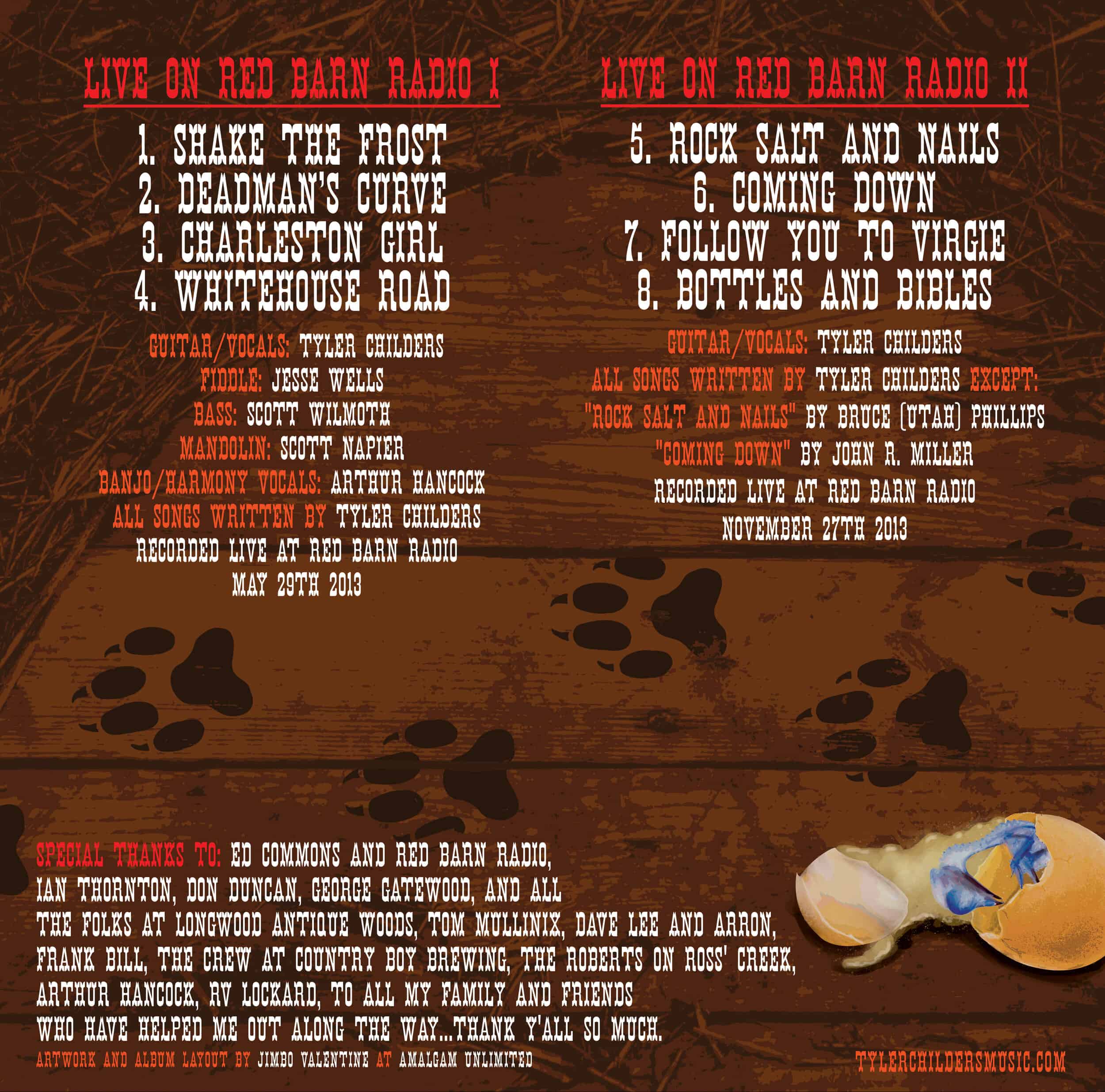 Tyler Childers — Live On Red Barn Radio I & II