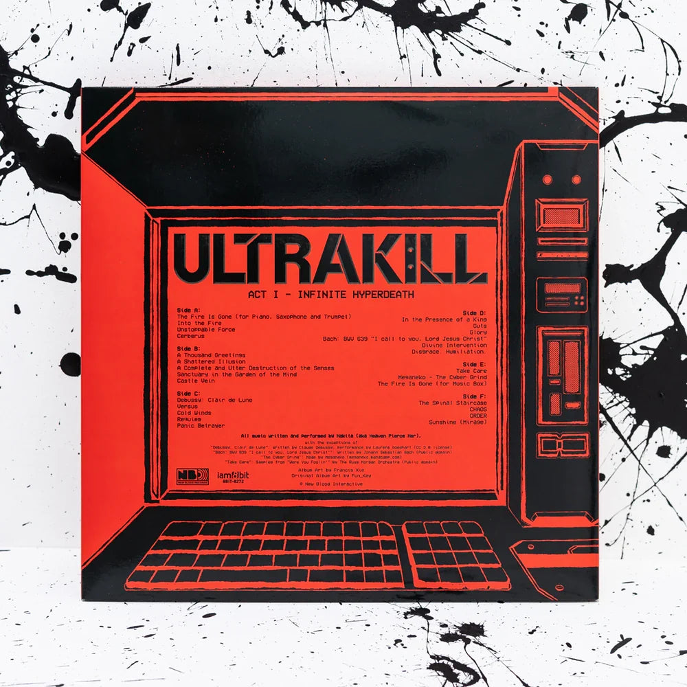 Ultrakill Volume 1: Infinite Hyperdeath 3xLP (Distro Title)