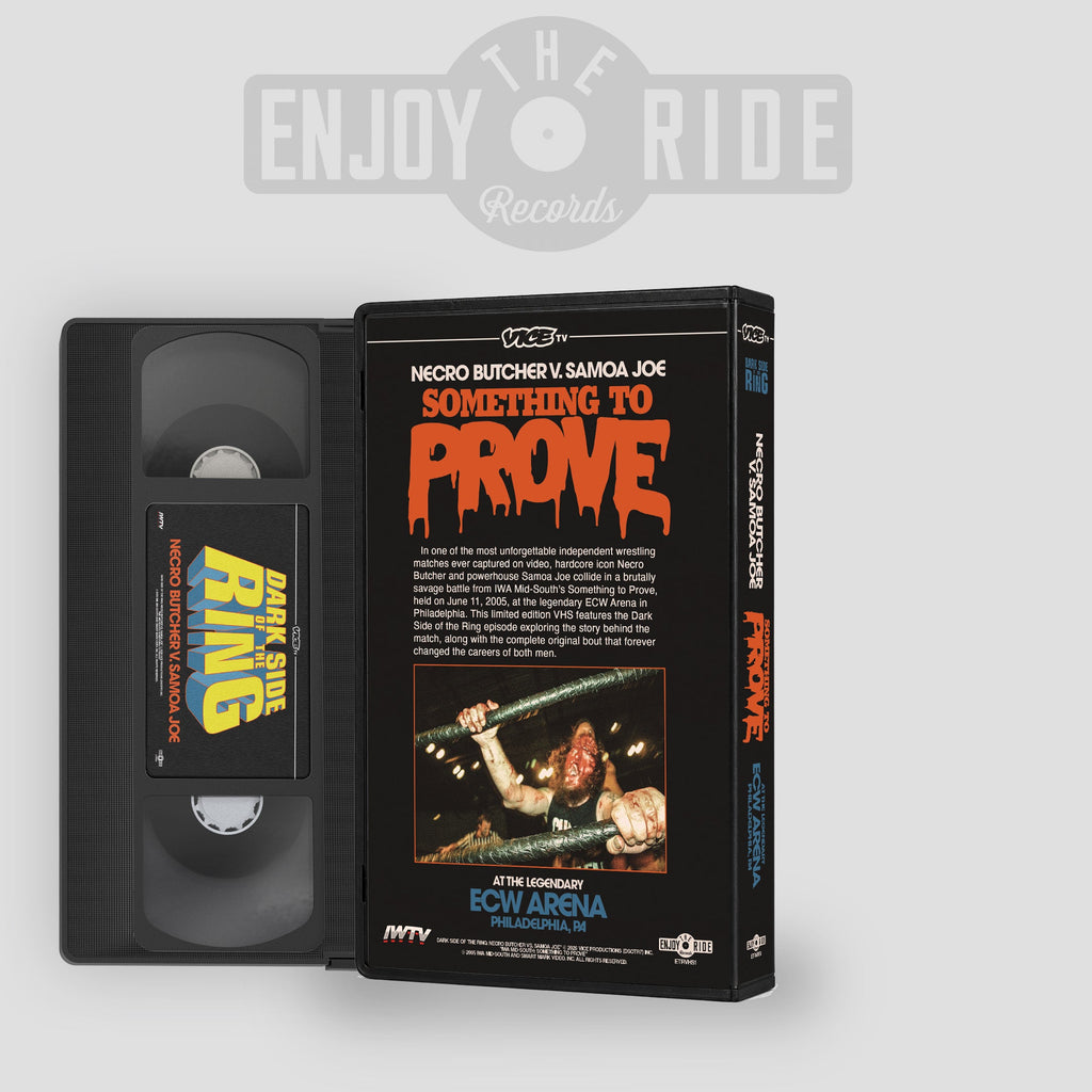 Dark Side of the Ring "Necro Butcher vs. Samoa Joe" Limited Edition VHS (ETRVHS1)