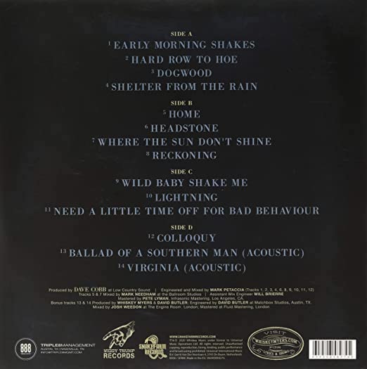 Whiskey Myers — Early Morning Shakes (2-LP)