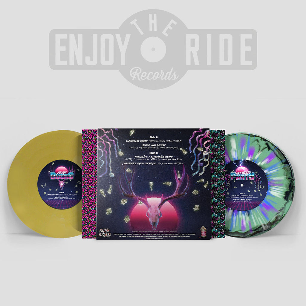 The Young Bucks – Superkick Party 7" (MSM001: Distro Title)