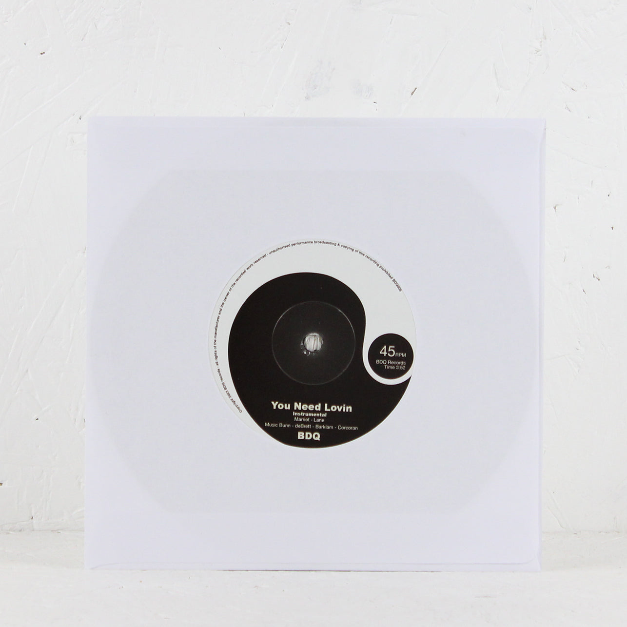 BDQ – You Need Lovin – Vinyl 7"