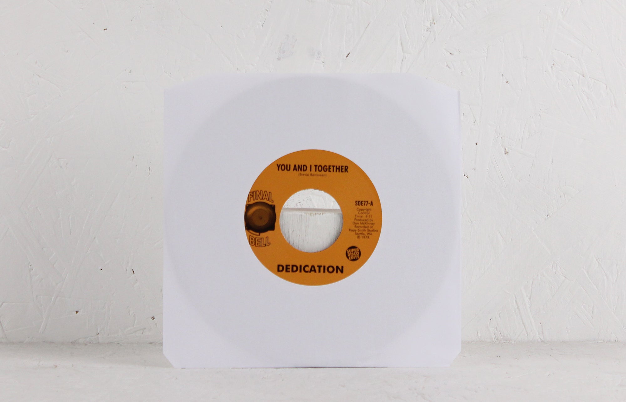 You And I Together – Vinyl 7"